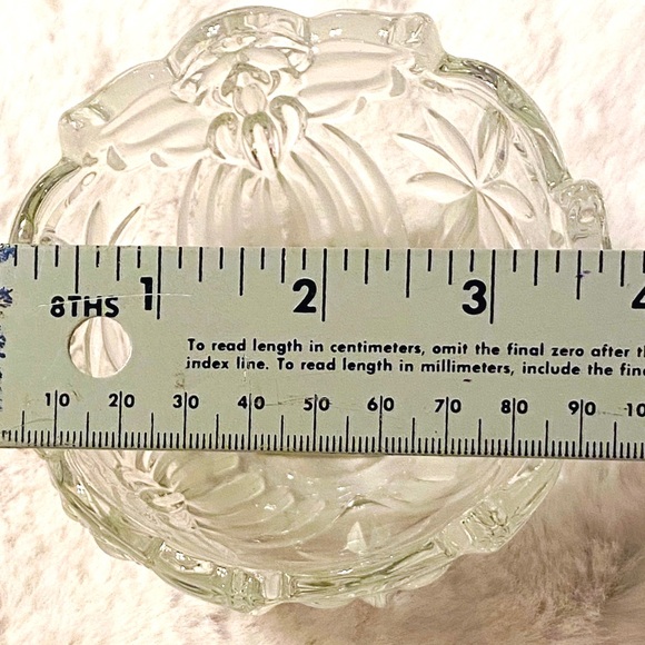 Gorham Crystal Angels of Peace Votive Candle Holder Frosted Christmas Germany - Picture 15 of 15